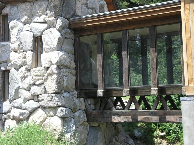 Weathered Timber Walkway